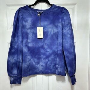 Universal Thread  Blue Tie-Dye Women's Top